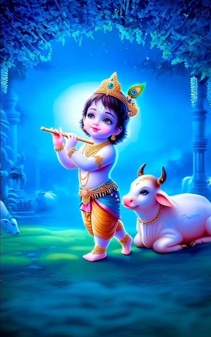 Beautiful krishna dp new cute