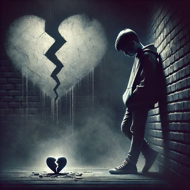 Broken heart attitude dp