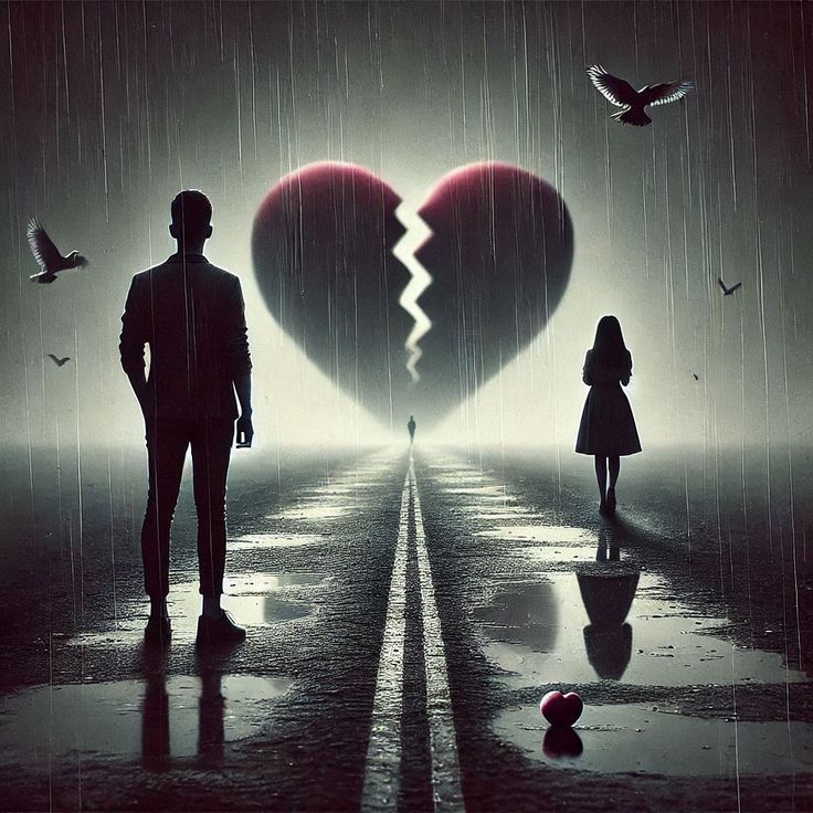 Broken heart dp boy attitude