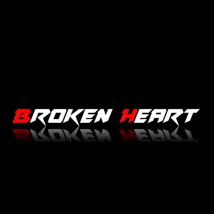Broken heart dp cartoon girl