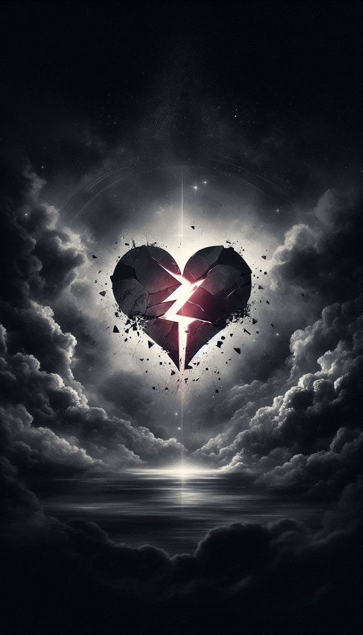 Broken heart dp images hd