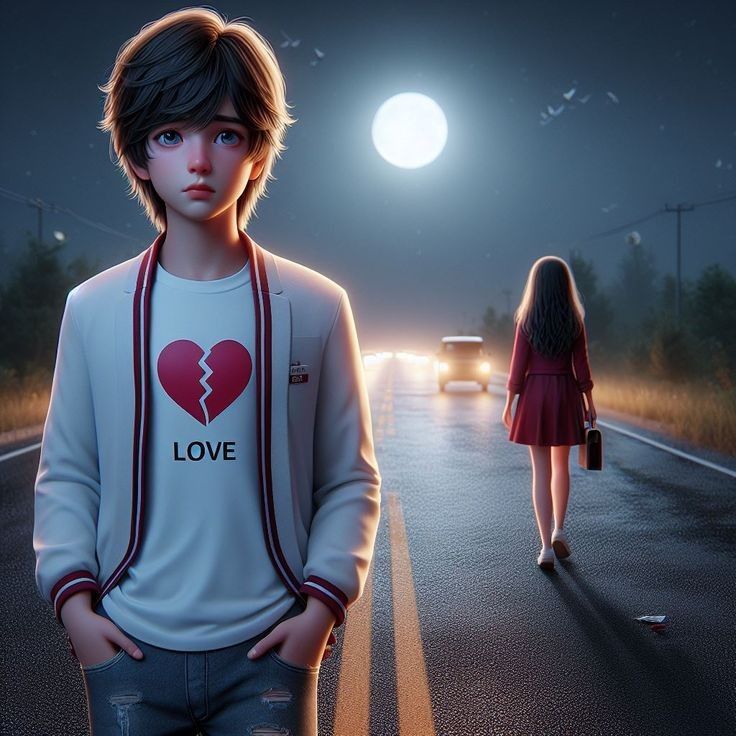 Broken heart dp new style