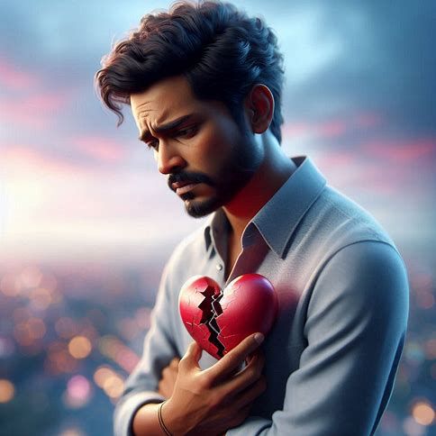 Broken heart dp whatsapp status girl