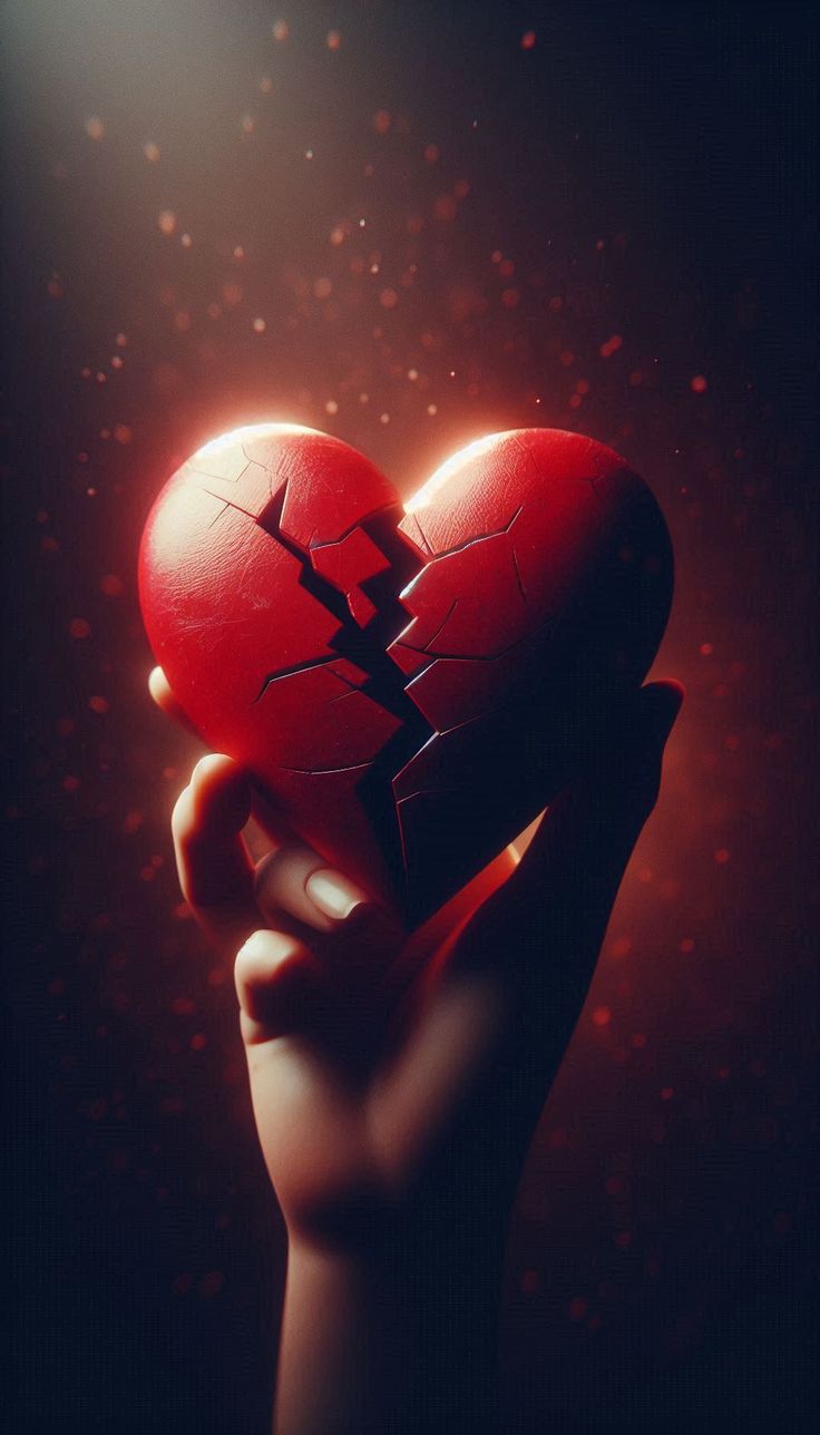 Broken heart dp with quotes