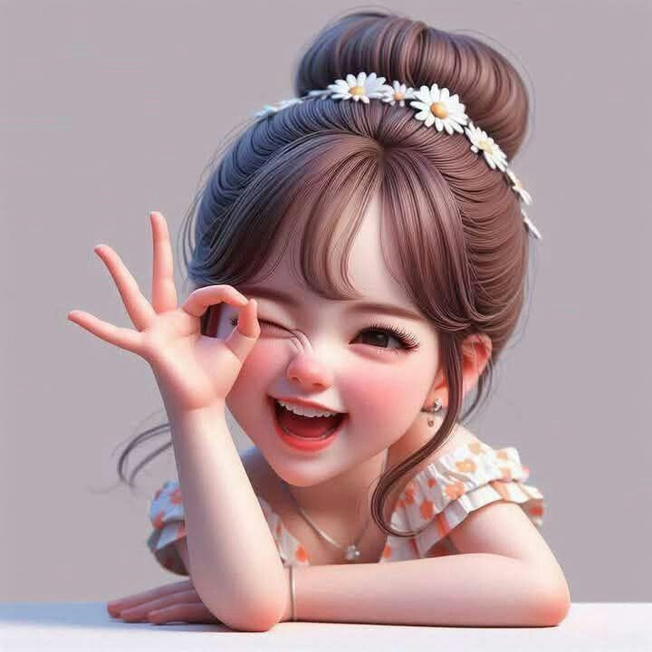 Cute smile dp