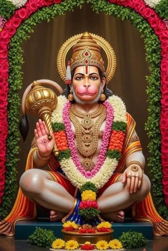 Hanuman Ji Dp drawing