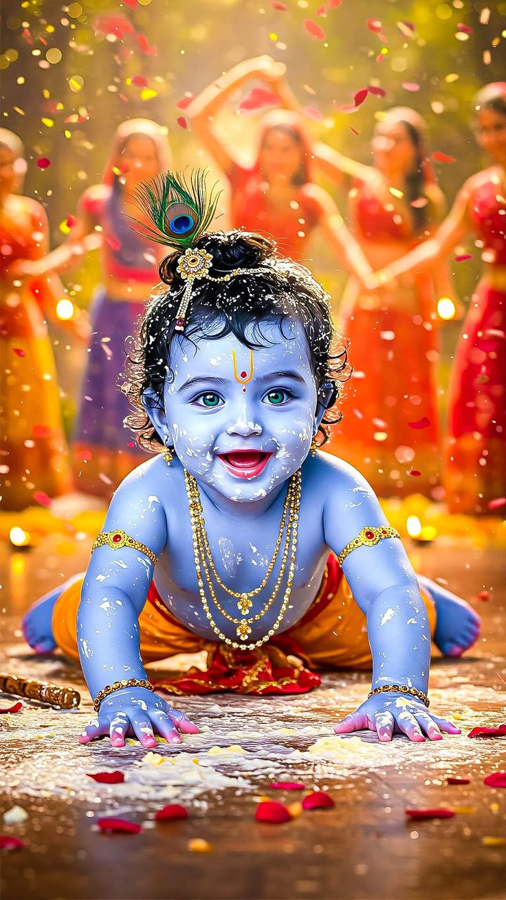 Krishna dp girl attitude