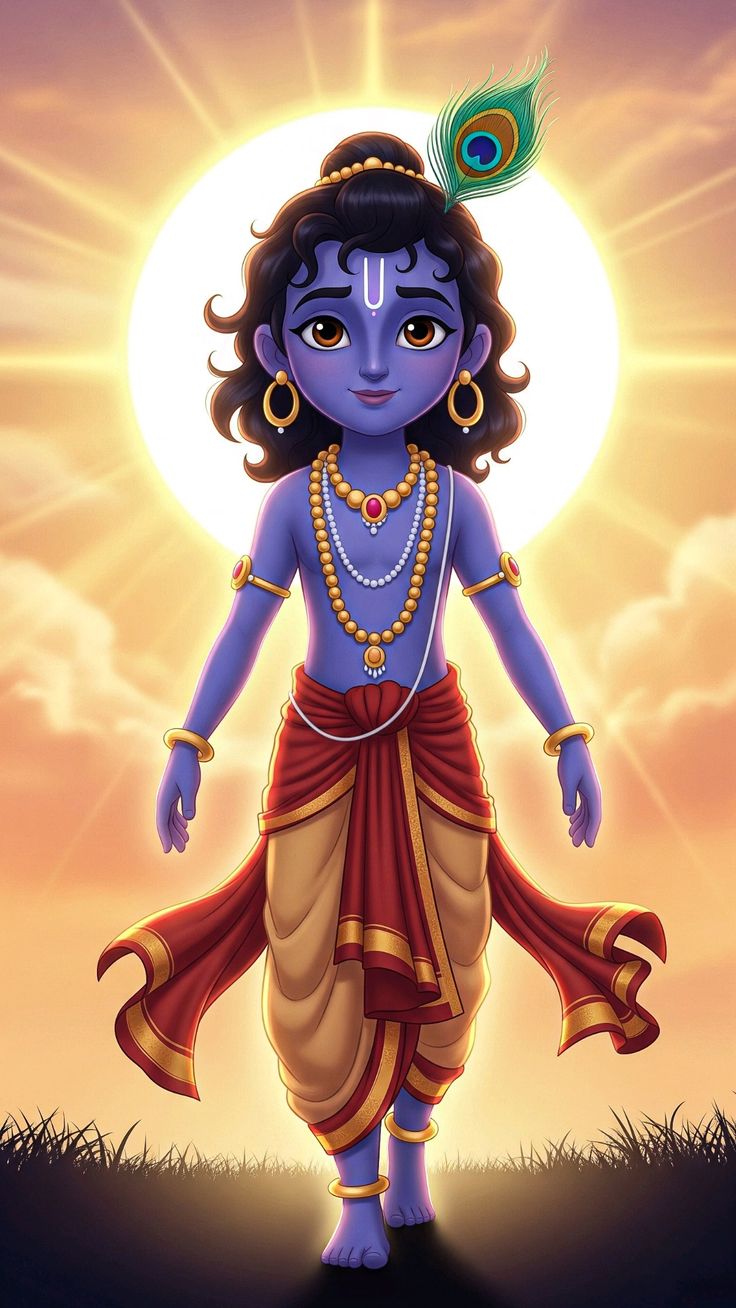 Krishna dp hd stylish look