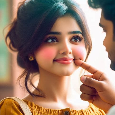 Lovely smile couple dp