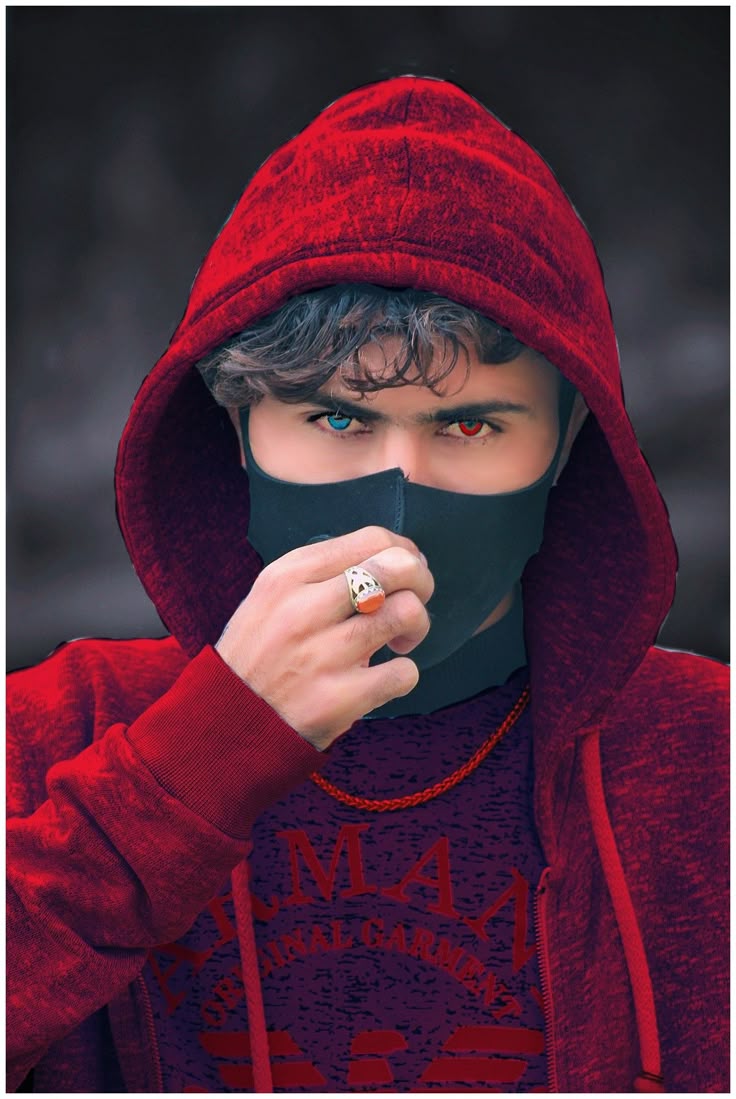 Mask boy attitude dp