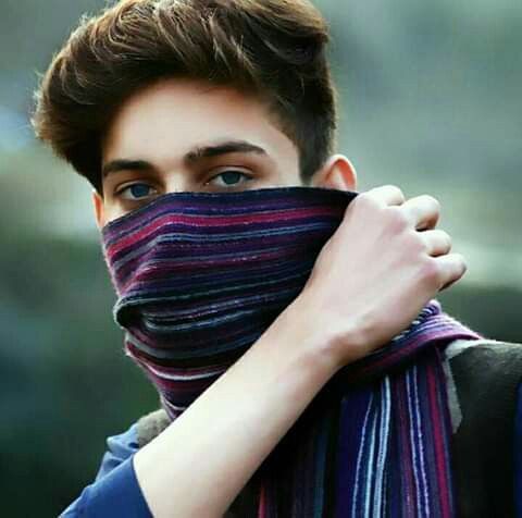 Mask boy dp love style