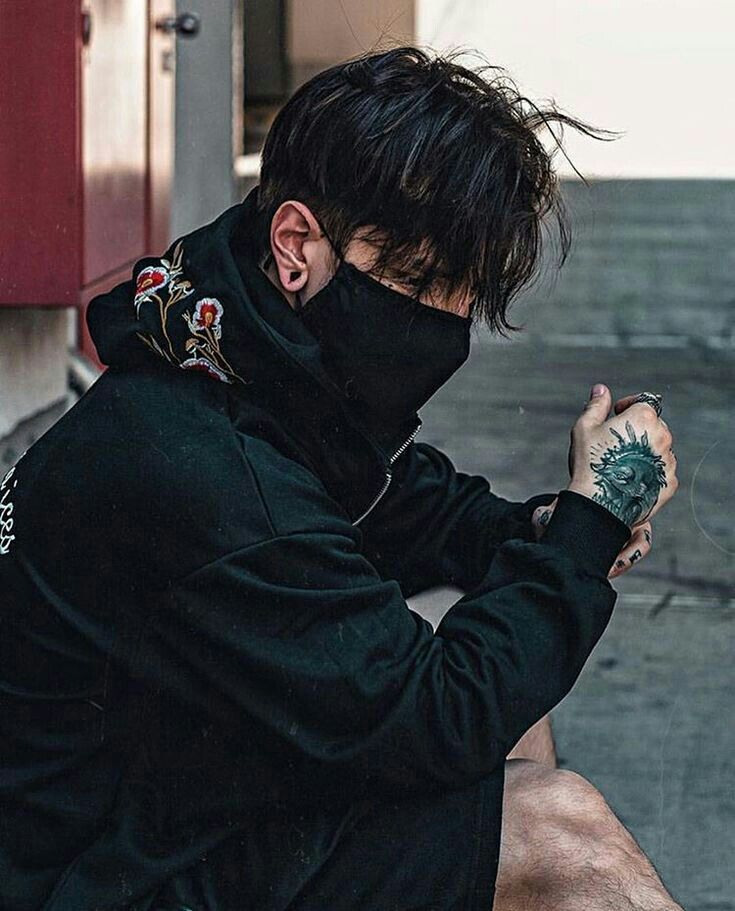 Mask boy dp shayari style