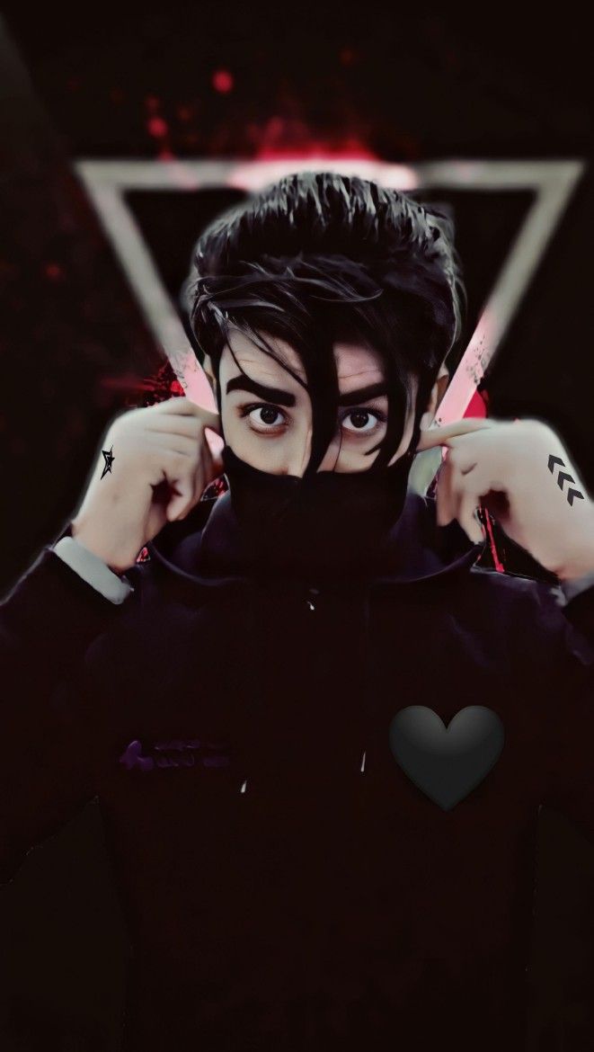 Mask boy dp with glasses