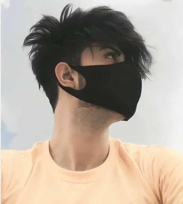 Mask boy dp with hoodie