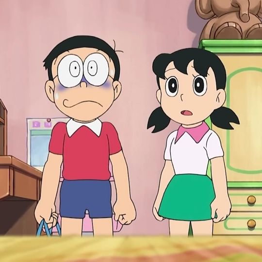Nobita Shizuka dp cartoon image