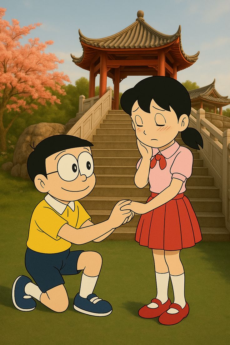 Nobita Shizuka hd pic download