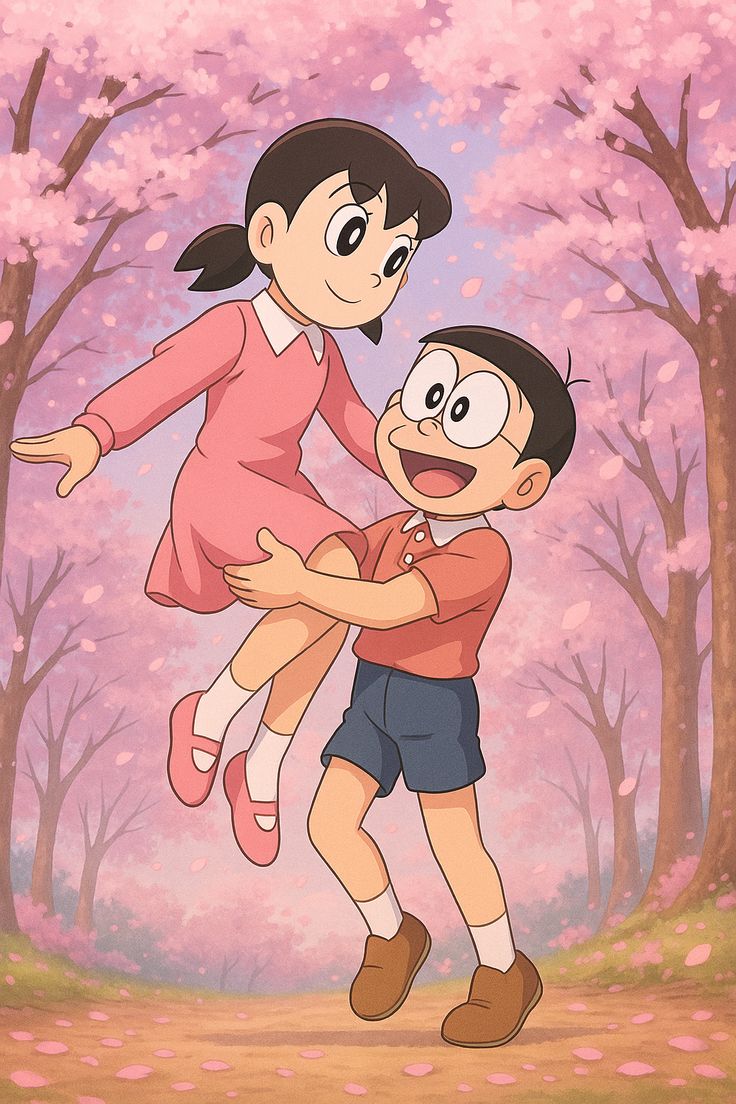 Nobita Shizuka love pic k HD download