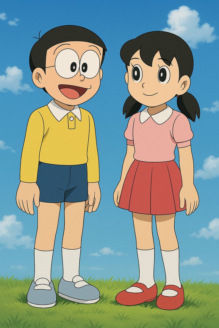 Nobita Shizuka wallpaper for mobile