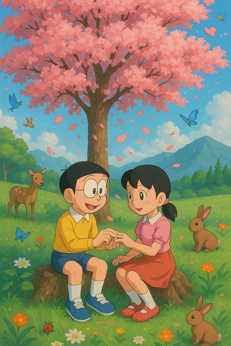 Nobita and Shizuka DP