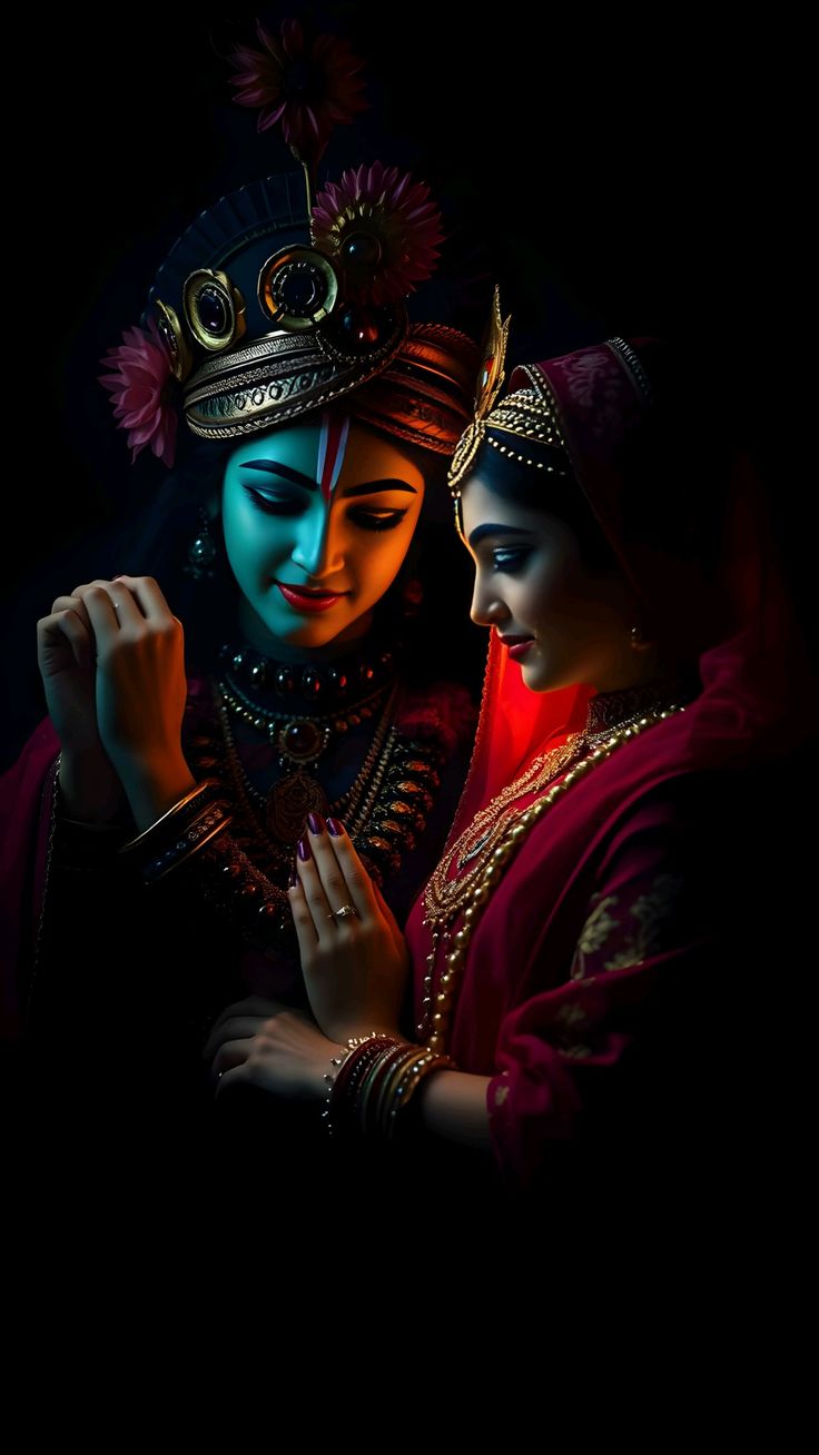 Radha Krishna hd wallpaper d