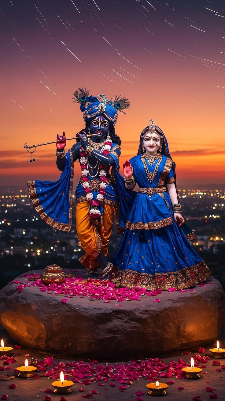 Radha Krishna love images for status