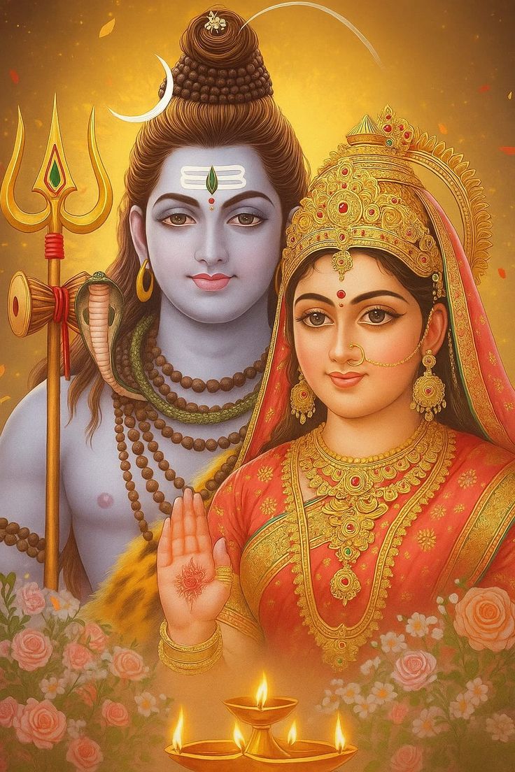 Shiv Parvati images love wallpaper