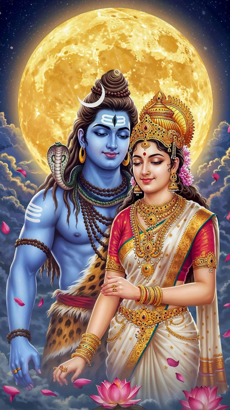 Shiv Parvati wallpaper images real