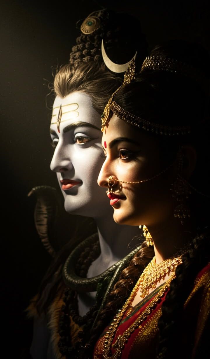 Shiv Parvati wallpaper images romantic