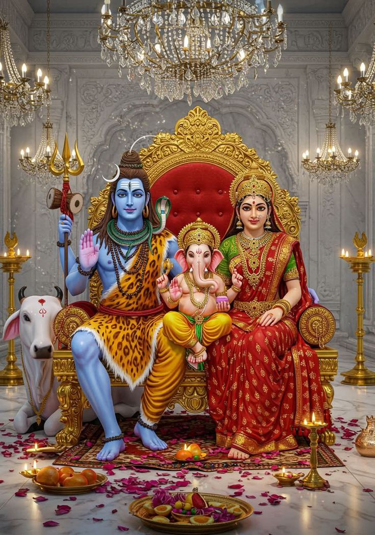 Shiva Parvati images HD for mobile