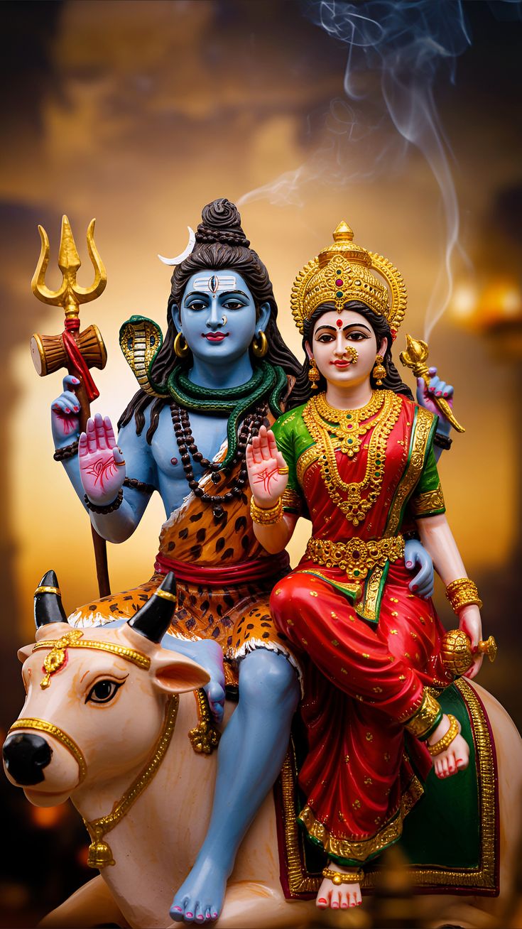 Shiva Parvati images HD for mobile