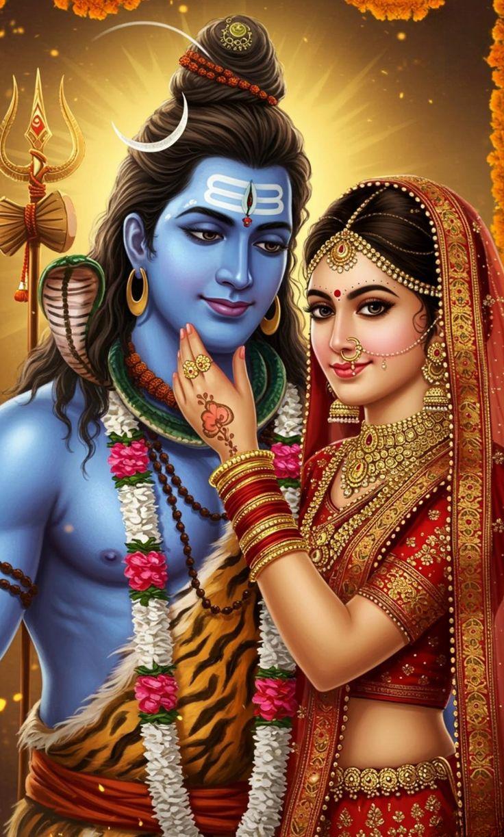 Shiva Parvati images HD photo