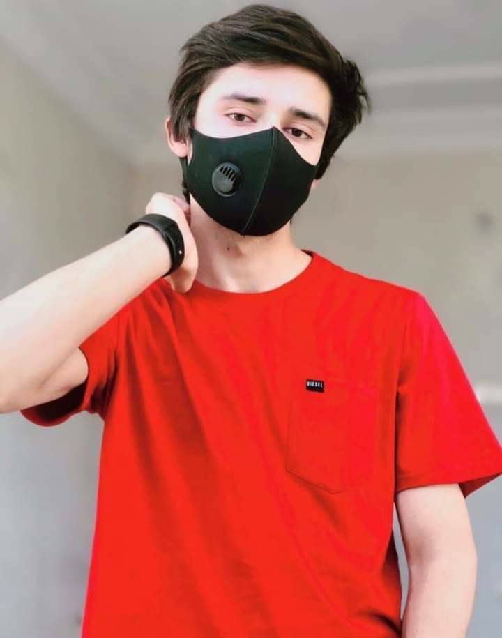 Stylish boy face mask dp