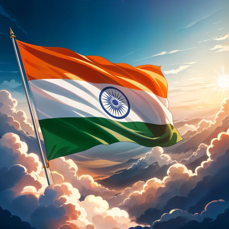 Tiranga DP with quotes
