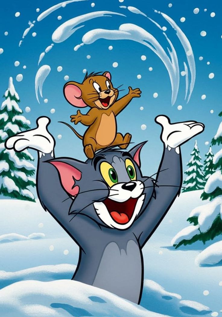 Tom and Jerry dp cute girl