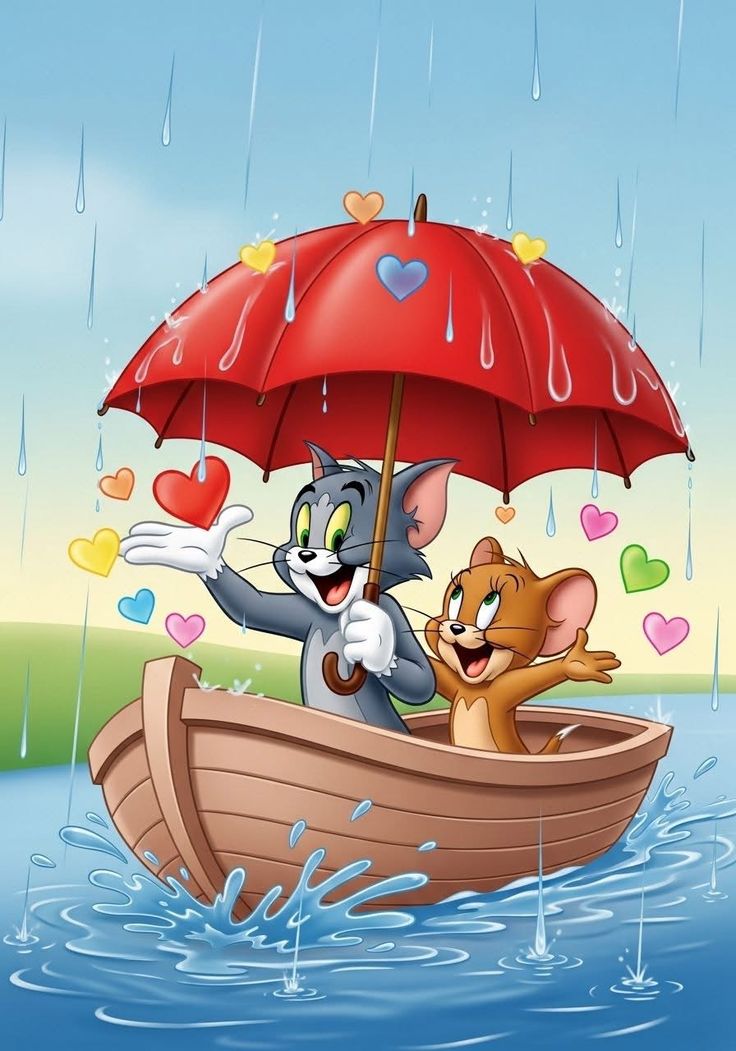 Tom and Jerry dp for Instagram girl