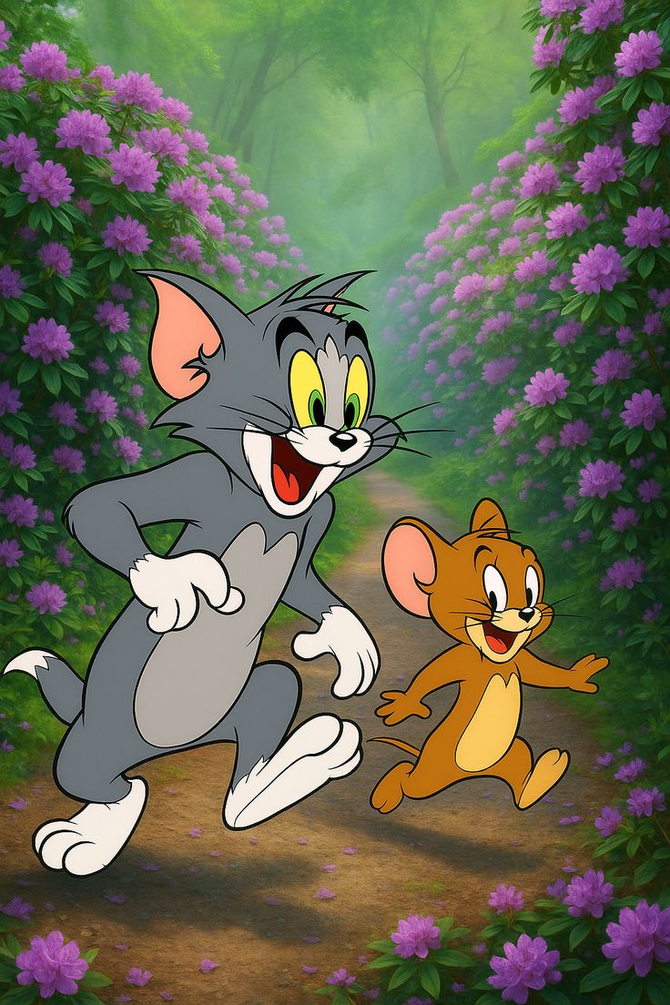 Tom and Jerry dp for whatsapp girl