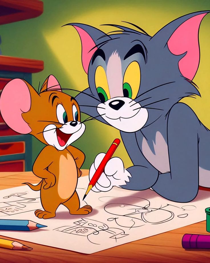 Tom and Jerry dp funny images