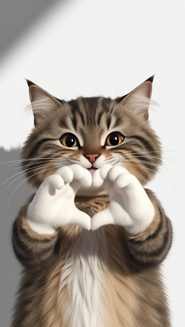 cute cat images girl dp