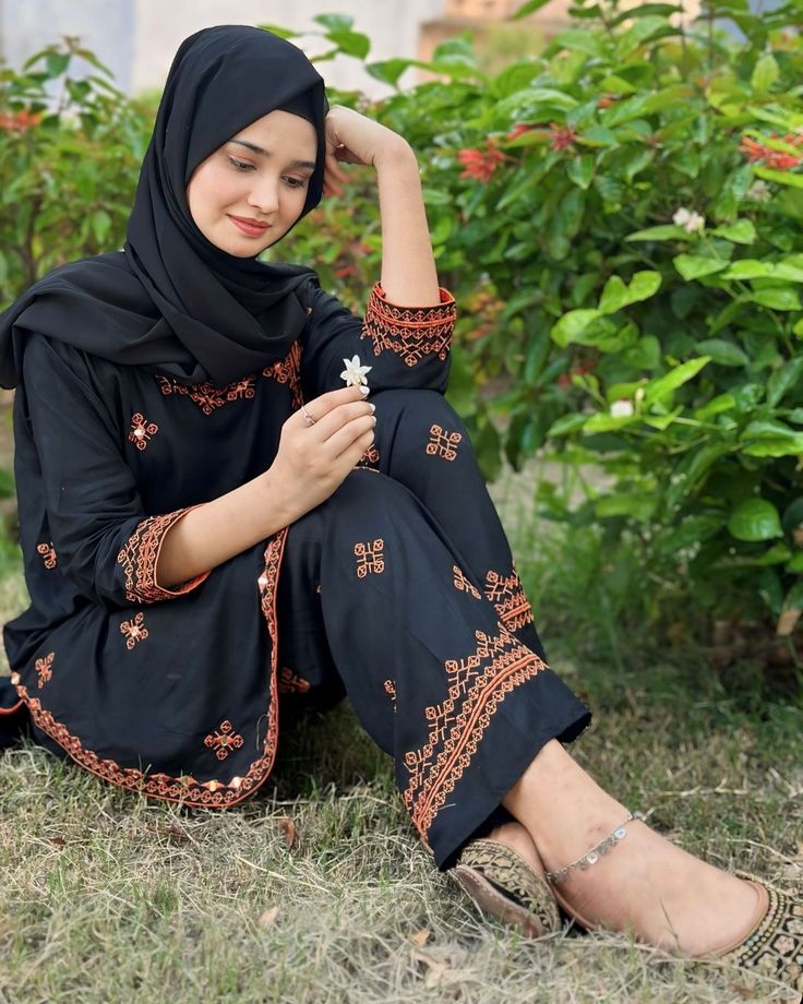 hijab girl dp aesthetic hidden face