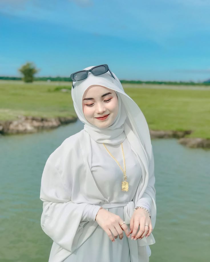 hijab girl dp aesthetic pastel