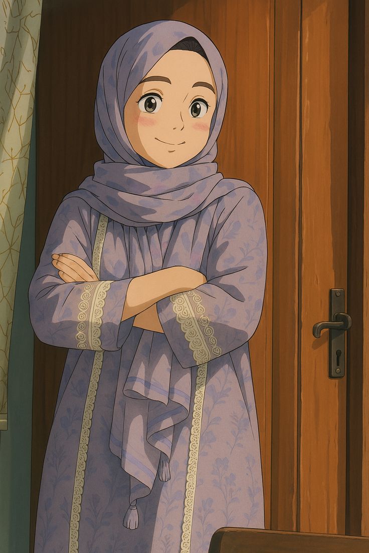 hijab girl dp close up