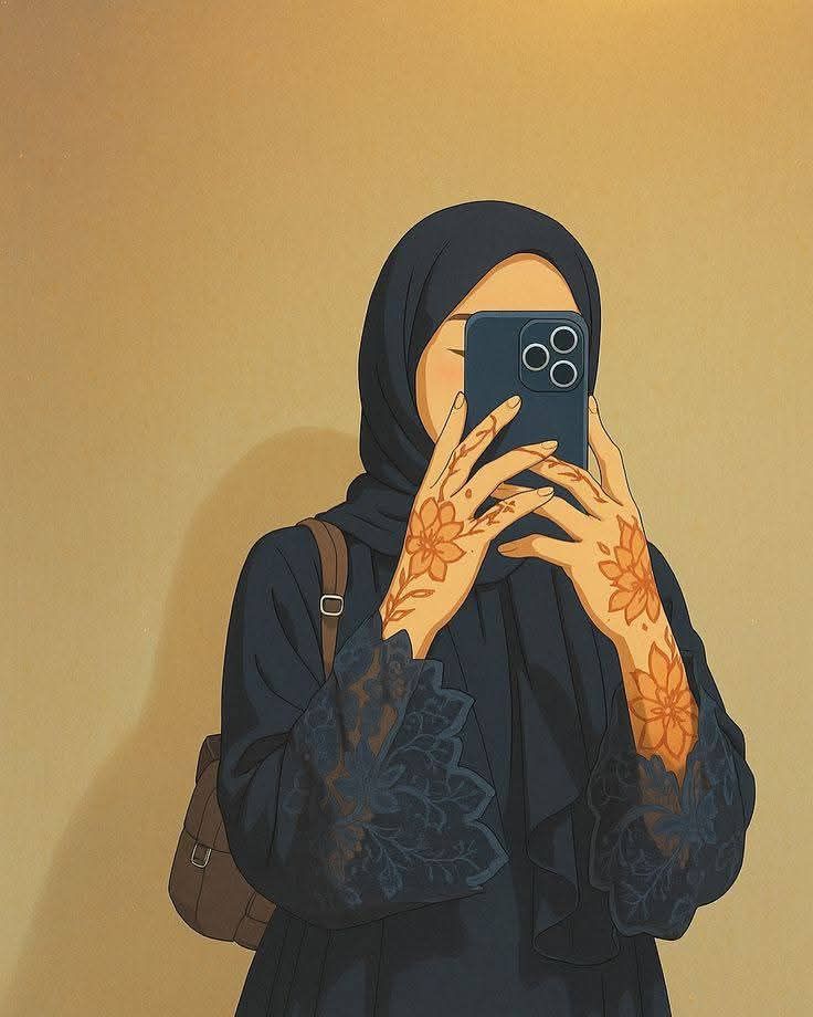 hijab girl dp professional look