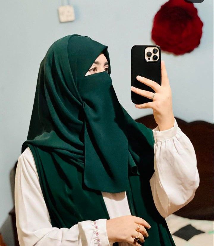 hijab girl dp simple stylish