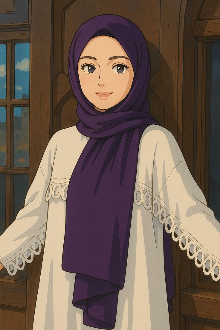 hijab girl dp unique