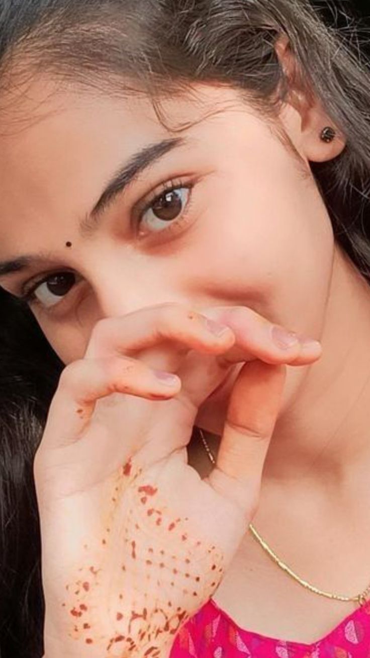 indian girl aesthetic cartoon dp