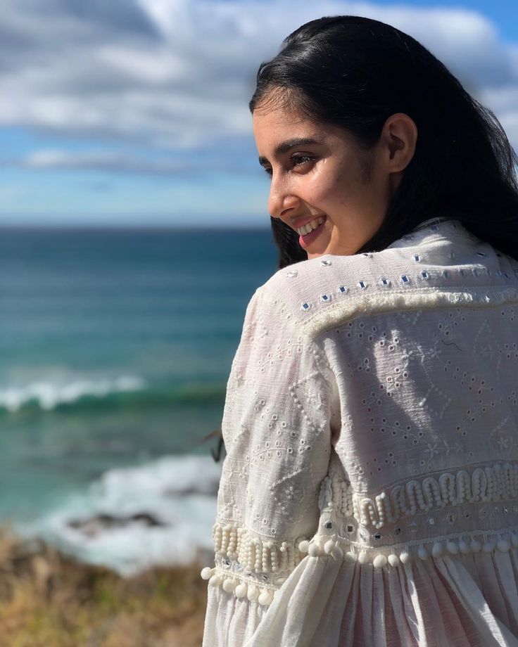 indian girl cartoon d for instagram