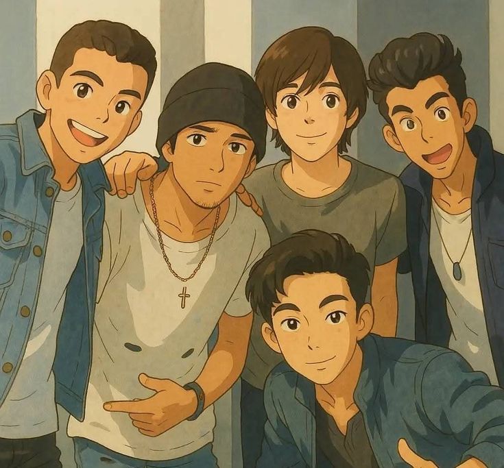 lovely friends group dp