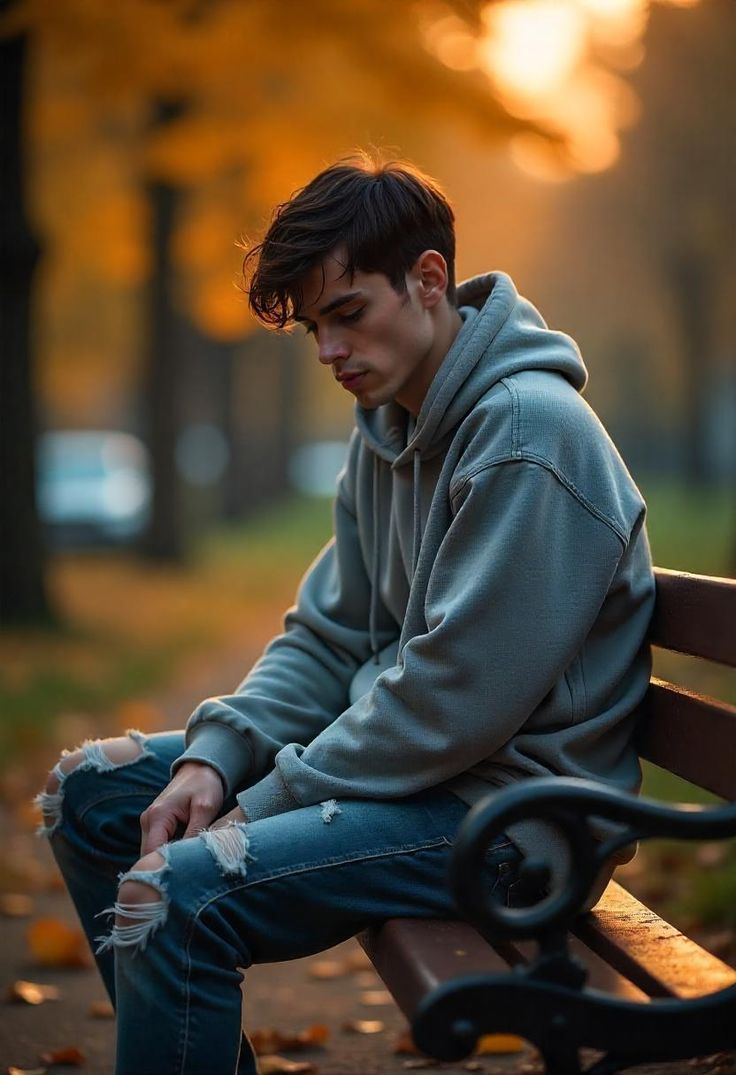 mood off dp stylish boy