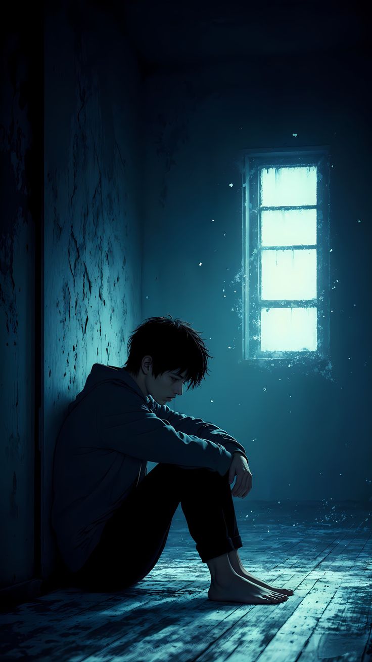 sad boy dp with tears