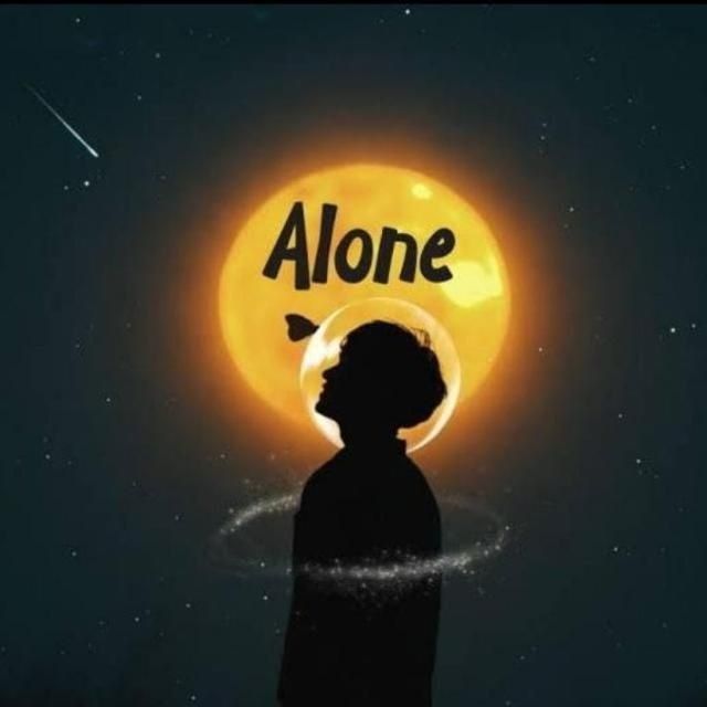 stylish alone dp for instagram
